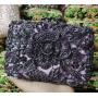 Wholesale sac a main Luxury boutique Clutch Women Crystal Rhinestone Wedding Handbag Party Purse Flower Evening Bags