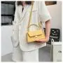 ZR766 Women's Bags Fashion Girl PU Leather Solid Color New Small Square Bag Simple Zipper Shoulder Crossbody Bag Female Party