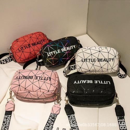 Factory Price printing camera bag 2024 new Korean small square bag pu leather ladies shoulder bag for women wholesale factory