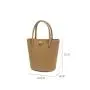 Custom New Fashion Pu Leather Shoulder Crossbody Bags Luxury Design Ladies Bucket Tote Bag For Women