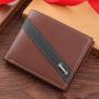 Men's Casual Cross-Border Fashion Wallet New Multi-Card Waterproof Trend Wholesale Manufacturers