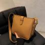 2024 New Design Women's Vintage Lady Style Messenger Bags PU Leather Tote Hand Bag with  Embroidery Decorations