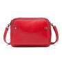 Retro Three Layers High-Capacity Women Leather Sling Bags Women Everyday Bag Leather Shoulder Crossbody Bag