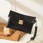 Women's 2024 New Circle Flower Material Square Lock Handle Bag Small Square Leisure Phone Bag Fashionable Gift Foreign Trade