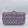 New hollowed out metal rhinestone bag inlaid evening bag banquet crystal bags handbags ladies clutch purse for women luxury
