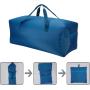 Gelory 75L Extra Large Capacity Foldable Custom Logo Duffel Bag Daily Storage Bag Polyester Waterproof Lightweight Travel Luggage Bag