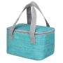 Gelory Custom 6 Cans Small Cooler Bag Square Insulated Lunch Box Reusable Leakproof Thermal Lunch Tote Bag for Men Women