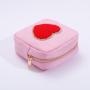 Keymay 18 colors Mini Lipstick Bag Coin Purse DIY Personalized Letter Glitter Patches Cosmetic Bag Holiday Gifts Makeup Pouch