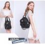 Fashion Small Daypacks Mini Backpack Purse Cute Bowknot Decor PU Leather Backpack Women