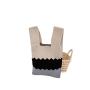 Gelory New Flower knitted bag large capacity tote bag student shoulder wool bag for women