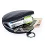 Factory wholesale price The first layer of cowhide coin purse  small round bag simple earphone storage bag bank card coin bag