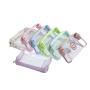 RTS Low MOQ High Quality Transparent Makeup Bag Personalized Candy Zipper Pouch Clear PVC Cosmetic Bag