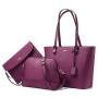 LOVEVOOK Leather Tote Bag Alibaba hot sale Purse 3 PCS Handbags Set Tote ladies Luxury Handbags for Women Hand Bags