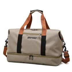 Gelory High Quality Female Large Capacity Sports Fitness Business Travelling Bag Dry And Wet Separation Luggage Bags For Men
