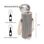Canvas Wine Champagne Bubbly Lunch Bag Manufacturer Insulated Cooler Box  Single Bottle Wine Bag