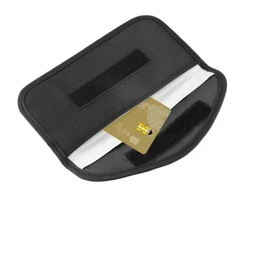 Signal Blocking Bag  Pouch Wallet Phone Case for Cell Phone Privacy Protection and Car Key FOB Anti-Tracking Anti-Spying