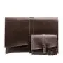 A4 document organizer Mens Clutch Portfolio Sleeve Case for MacBook Or Ipad Leather Envelope Folder Case Portfolio File Folder