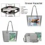 LOVEVOOK 2021 Brand Designer ladies clutches hand bags PU Leather Crossbody shoulder bags 4 pcs Women Purse and HandBags Set