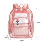 Fashionable Waterproof PVC Transparent School Backpack Custom Clear Backpack