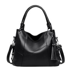 Wholesale New Style Trendy Designer PU Leather Handbags Ladies Fashion Bags Chains Tassel Decorations Lock Button Winter Summer