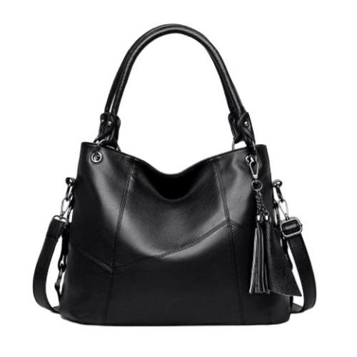 Wholesale New Style Trendy Designer PU Leather Handbags Ladies Fashion Bags Chains Tassel Decorations Lock Button Winter Summer