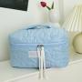 Gelory New Cloud cosmetic bag travel bag simple portable large capacity wash bag