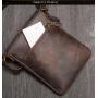 XL311 Genuine Leather Multi-layer Large Capacity Messenger Bag Wear-resistant Durable Bag First Layer Cowhide Men's Shoulder Bag