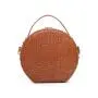 2024 Custom Crocodile Round Purse And Handbag Low MOQ Fashion Designer Handbags Famous Brands