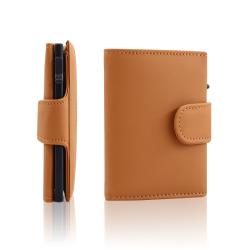 Custom Aluminium Rfid Blocking Pop-up Card Holder Aluminium Metal Card Holder Wallet
