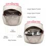 Waterproof Cute Travel Work Computer Backpack Bag with USB Port Back pack Casual Daypack Nurse Teacher Laptop Backpack for Women