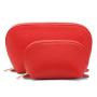 Custom portable cosmetic pouch make up case bags with personal logo for ladies traveling