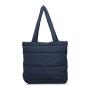 CHANGRONG Custom large Cotton Padded Quilted puffer tote bag for women