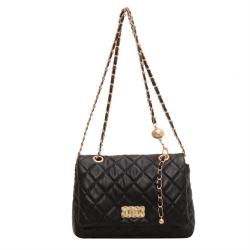 Diamond Lattice Ladies Handbags Women Bag Pure Color Shoulder Crossbody Bag Pu Leather Fashion Women Bags JY220910