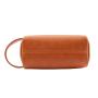 Hot selling makeup bag logo custom cosmetic PU leather toiletry bag for women