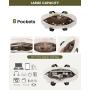LOVEVOOK 15.6 In Laptop Tote Bag Large Capacity Work Bags fashion tote bag for women