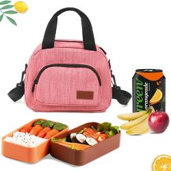 Reusable Women Tote Cooler Box Fresh Hot Food Warmer Lunchbox School Office Insulated Lunch Bag