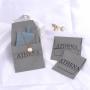 8*8 Cm Luxury Microfiber Necklace Bracelet Storage Jewelry Pouch Customized Small Gift Envelope Jewelry Bag