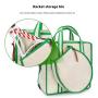 ZWY174 Daily Fitness Tennis Badminton Shoulder Bag Canvas Portable Lightweight Racket Storage Bag Men Women Sports Crossbody Bag