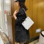 Large Capacity Women's Bag 2023 New Fashion Korean Version Messenger Chain Bag Diamond Lattice Fashion Shoulder Bag