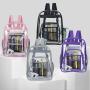 KBW657 Hot Sale Large Capacity PVC Transparent Shoulders Backpack High Quality Travel Universal Waterproof Student Schoolbag