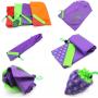 Gelory Fruits Reusable Grocery Shopping Tote Bags Folding Pouch Storage Bags Convenient Grocery Bags for Shopping Travel