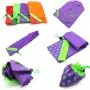 Gelory Fruits Reusable Grocery Shopping Tote Bags Folding Pouch Storage Bags Convenient Grocery Bags for Shopping Travel