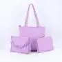 New Designer Colorful Eco Friendly Women Grocery Reusable Cotton Shopping Bag Custom Tassel Zipper Tote Bag Canvas Shop Bag