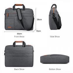 LOVEVOOK 14 15.6 17 inch Waterproof Briefcase Bag PC Tablet Computer Shoulder Bag for Men Women Work Business Travel Laptop Bags
