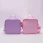 Eco Friendly 8 Colors Stock Kids Children Boys Girls Back To School Portable Adjust Strap Waterproof Nylon Insulated Lunch Bag