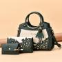 New style 2023 crocodile leather women handbag fashion large ladies crossbody shoulder bag women square handbag