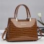 2024 Stone Pattern High Quality New Fashion Latest Ladies Shoulder Bags Diagonal Crossbody Bags Women's Handbags