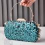 New sequined evening bag beads retro shiny party bag evening dress clutch bag fashion handbags for ladies