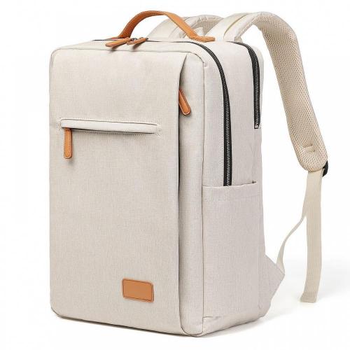 ZF023 Customized Business Computer Backpack Polyester Waterproof Student Schoolbag Men and Women Travel Shoulder Bag with USB