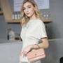 OEM&ODM SUSEN CHRISBELLA New Designers Ladies PU Leather luxury leather trendy handbags 2022 for women bags wholesale